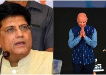 amazon, piyush goyal, jeff bezos