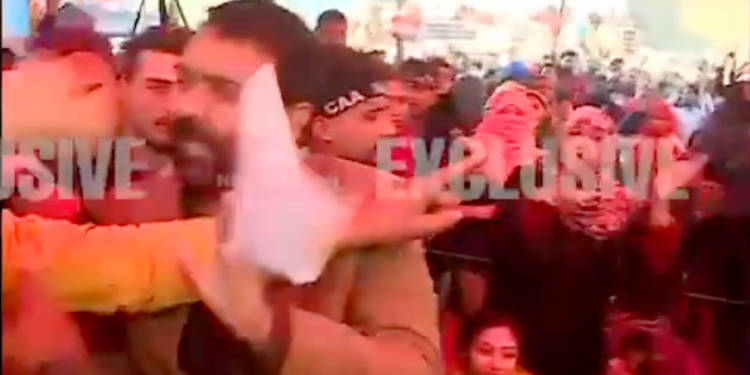 Deepak Chaurasia was manhandled at an Anti-CAA protest. The worst part – liberals are defending it