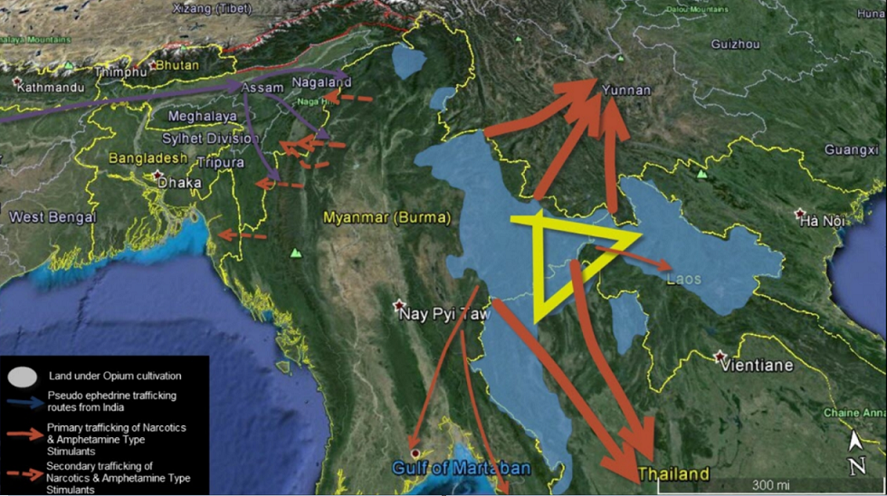 Golden Triangle, drugs, northeast, myanmar