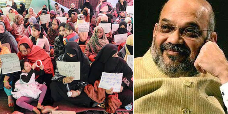 Amit Shah, Shaheen Bagh