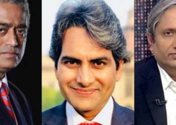 Sudhir Chaudhary, Rajdeep Sardesai, Ravish Kumar