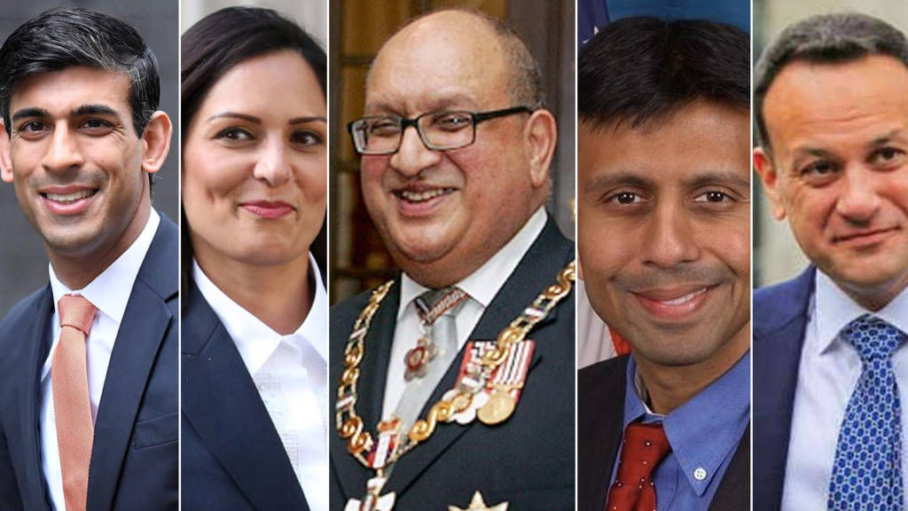 Rishi Sunak, PRiti Patel, Harjit Sajjan, Nikki HAley, Bobby Jindal,