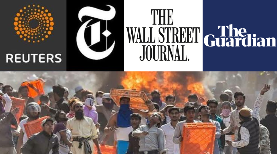 new york times, washingtn post, al jazeera, reuters, guardian