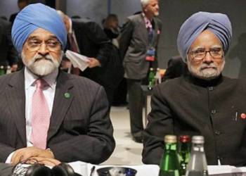 Manmohan Singh Montek Singh Ahluwalia