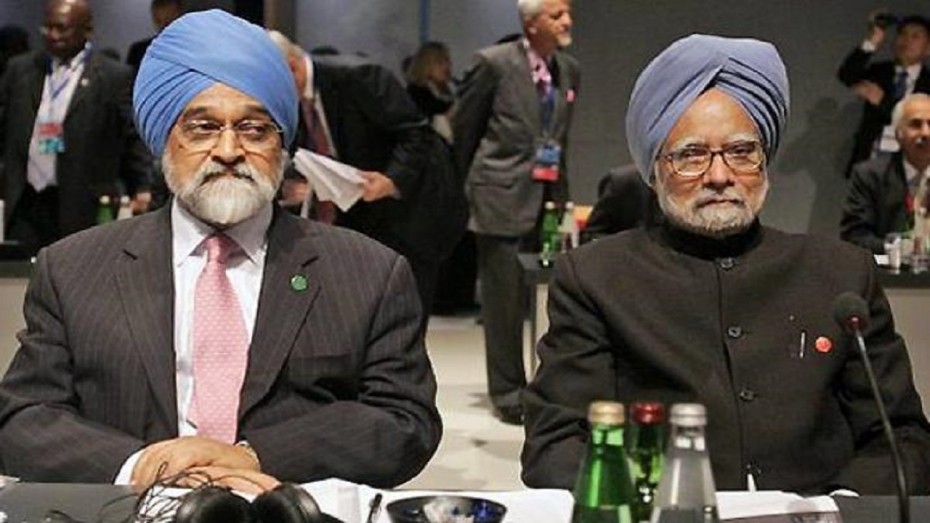 Manmohan Singh Montek Singh Ahluwalia