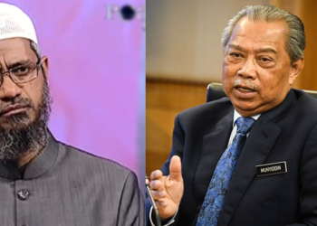 Zakir naik, Mahathir, Muhyiddin yassin