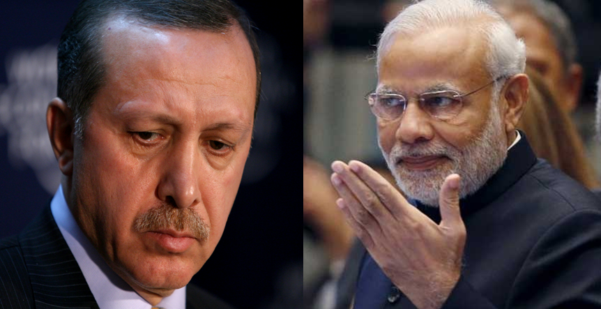 Modi, Erdogan, Turkey, India
