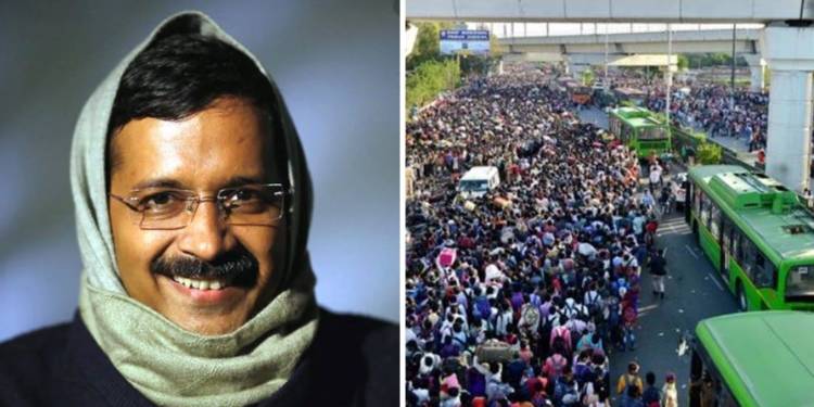 coronavirus, Delhi, migrants, lockdown, Arvind kejriwal, AAP, Delhi