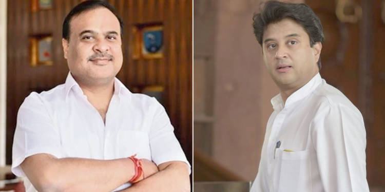 Himanta Congress leaders Gandhis