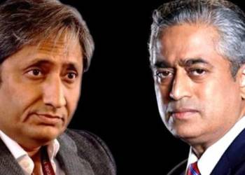 Ravish Kumar Rajdeep Sardesai