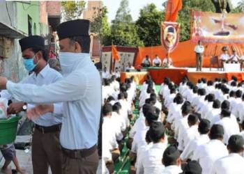 ‘Chennai Corp Remove RSS,’ RSS gets hate for doing relief work in Chennai amid Coronavirus lockdown