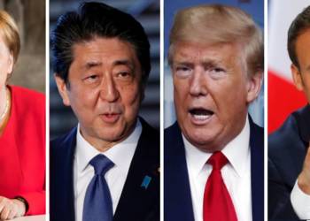china, xi jinping, macron, merkel, trump, france, usa, us, germany, france, japan, shinzo abe, g7