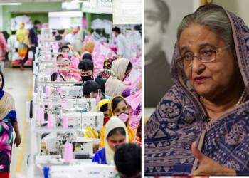 sheikh hasina, bangladesh, textile industry