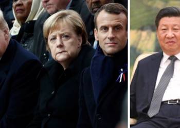 china, usa, europe, trump, merkel, macron, xi jinping, china