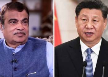 nitin gadkari, china