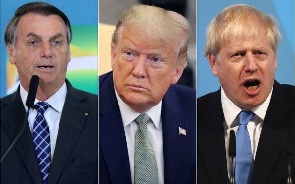 right-wing, Donald Trump, boris johnson, bolsonaro