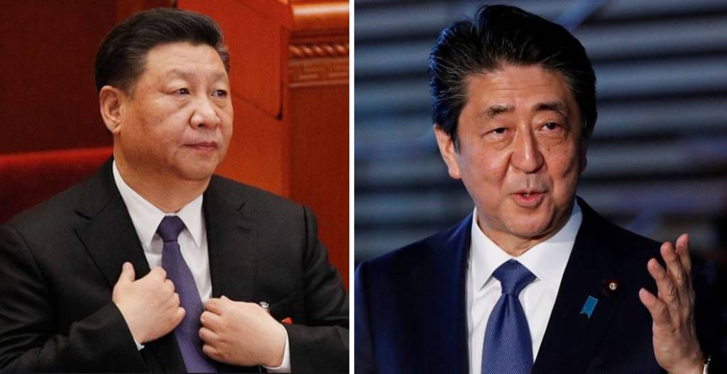 xi jinping, shinzo abe, recession, europe, japan, china,