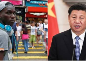 china blacks africans