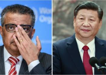 WHO China testing kits test world