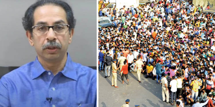 Migrant crisis in Bandra was fully planned: Uddhav & his Aghadi govt have plunged Mumbai into a Coronavirus disaster