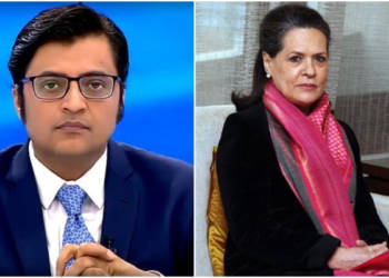 Arnab Goswami, Sonia Gandhi, Maino