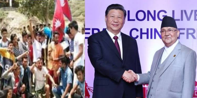 KP Sharma Oli, Xi Jinping, INDIA, NEPAL, NEPALI COMMUNISTS