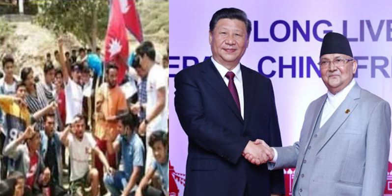 KP Sharma Oli, Xi Jinping, INDIA, NEPAL, NEPALI COMMUNISTS