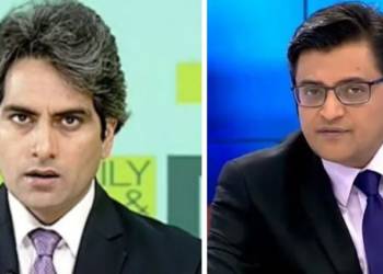 Sudhir Chaudhary, Arnab Goswami