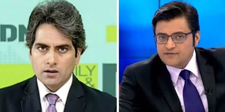 Sudhir Chaudhary, Arnab Goswami