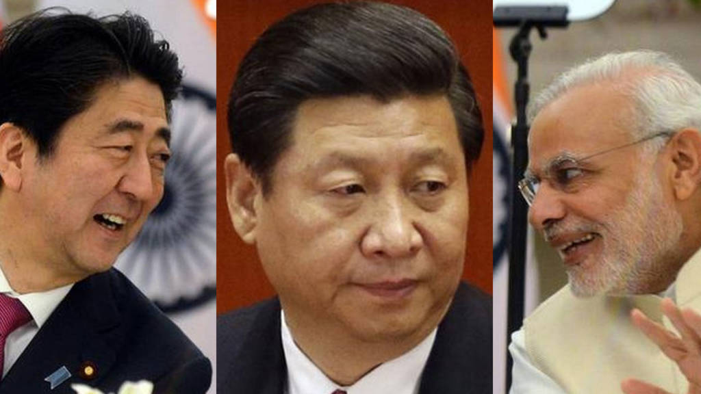 Japan, China, India, Narendra Modi, Xi Jinping, Shinzo Abe