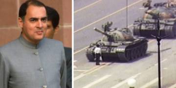Tiananmen Square, Rajiv Gandhi, China, Congress, Doordarshan