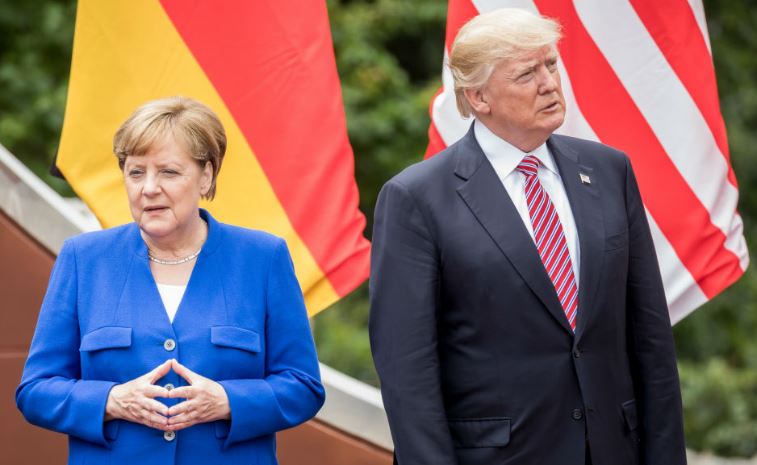 Trump, USA, Angela Merkel, NATO, Germany