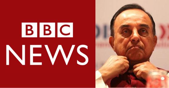 subramanian swamy bbc