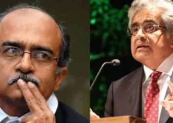 harish salve prashant bhushan