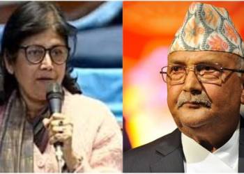 sarita giri oli map nepal