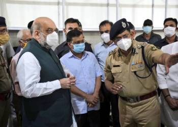 amit shah kejriwal delhi