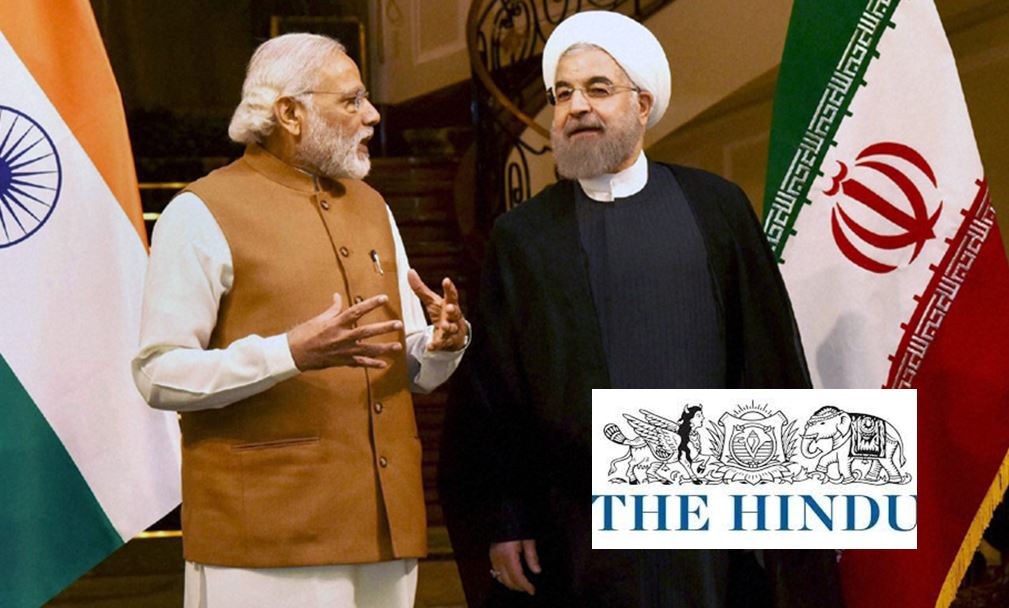 Remove term: The Hindu The HinduRemove term: Iran IranRemove term: India IndiaRemove term: Chabahar Chabahar