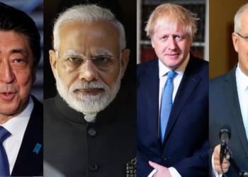 Intelligence, Modi, Abe, Scott Morrison, Boris Johnson, India, Uk, US, Japan, Australia, China