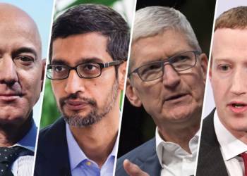 facebook google amazon congress us