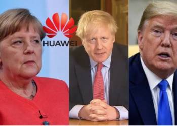 Germany and other European countries will be forced to ban Huawei. US and UK are making sure of it