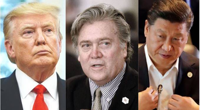 steve bannon china us war