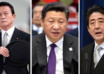 taro aso shinzo abe