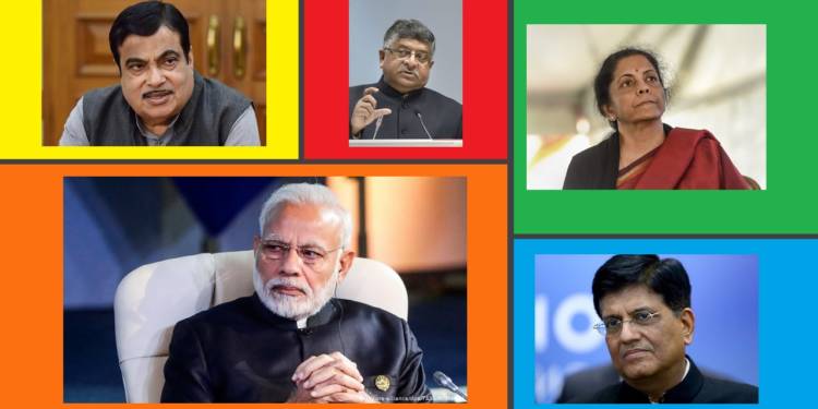 China, Narendra Modi, Rajnath Singh, Ravishankar Prasad, Piyush Goyal, Nirmala Sitharaman