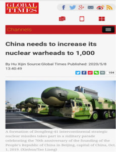 China, Russia, US, nuclear