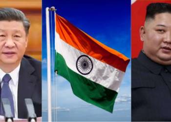 india north korea china