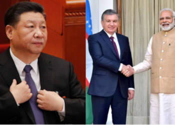 Central Asia, China, Uzbekistan, India