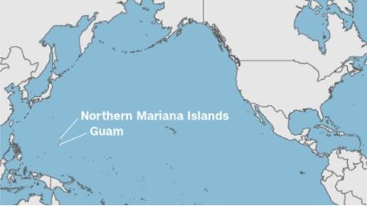 Guam, China, US Military