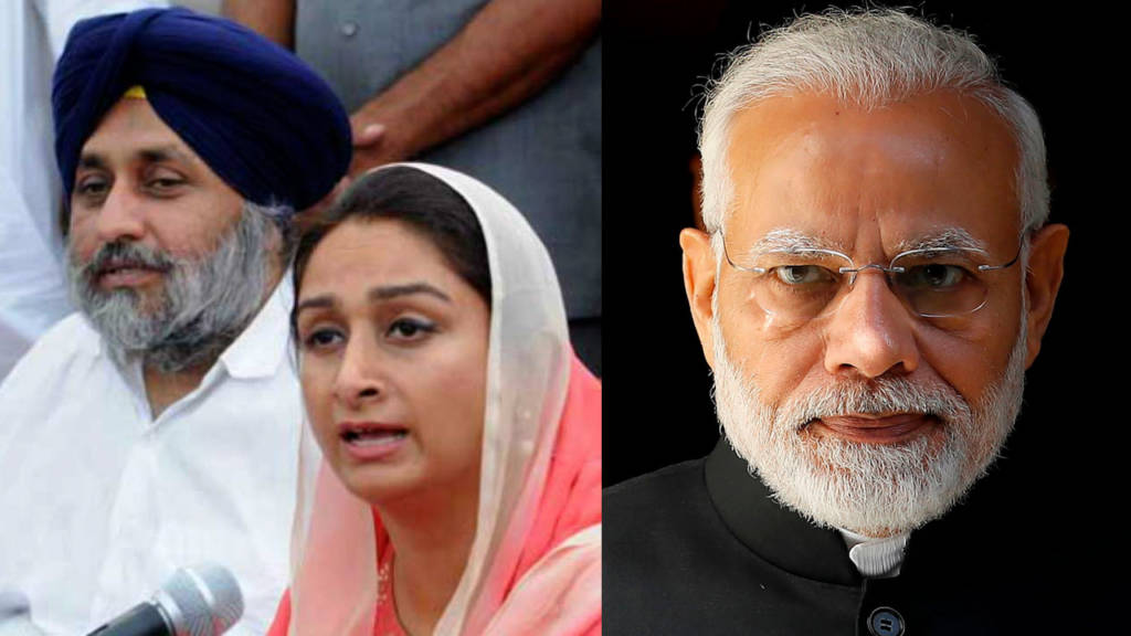 Punjab, PM Modi, Sukhbir Singh Badal, Harsimrat Kaur, Akali Dal, NDA, BJP, SAD, Akali Dal