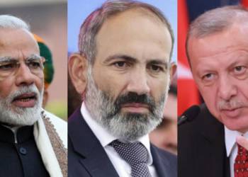South Caucus, Nagorno-Karabakh, Armenia, Azerbaijan, Modi, Erdogan, India, Turkey, Pakistan, Russia,