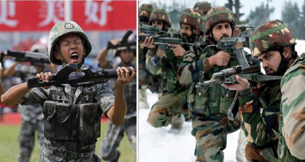 China, PLA, India